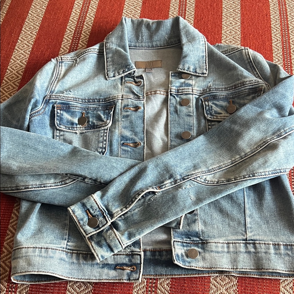 KUT Light Blue Denim Jacket